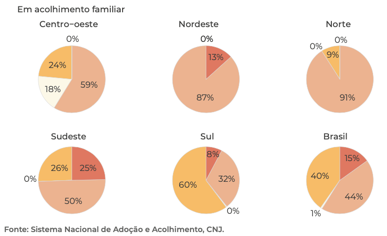 Dados do acolhimento e da adoção 4